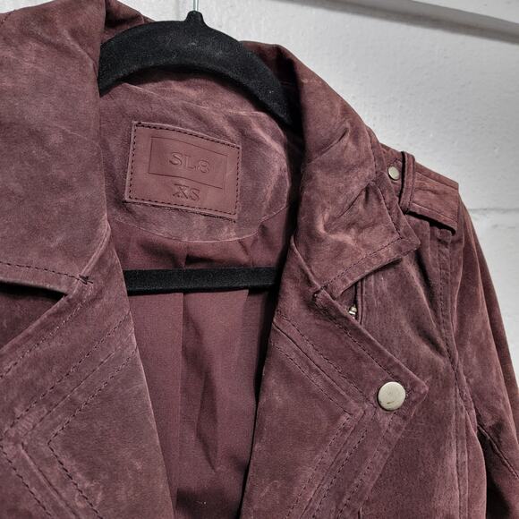 SL-8 Suede Moto Jacket XS - Picture 9 of 13